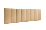 Cabeceiras Estofada Modular para Cama Casal King e Super King - Painel 2,00m x 60cm com Módulos Adesivos Cinza - imagem 3