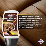 Limpa e Hidrata Couros Rodabrill - Proteção e Brilho para Estofados e Acessórios - imagem 4