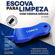 Escova Vonixx Média/Macia: Limpeza Profunda para Bancos, Sofás e Estofados Automotivos - imagem 4