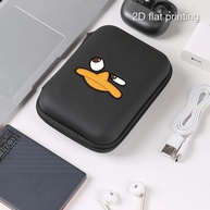 Estojo Organizador Fofo de Pato para Fones e Cabos - imagem 1