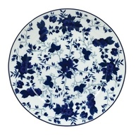 Estojo com 6 Pratos Raso Izabel Azul - Porcelana Real Schmidt - imagem 3