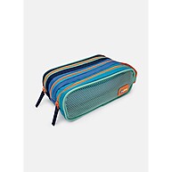 Estojo Triplo Color Block – Prático, Colorido e Esperto! - imagem 1