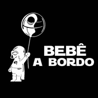 Adesivo Personalizado Bebês a Bordo Darth Vader para Carro - Estilo e Segurança na Estrada - imagem 3
