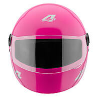 Capacete Moto Rosa com Viseira – Segurança e Estilo na Estrada - imagem 2