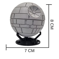 Miniatura Estrela da Morte com Base – Decoração Temática Star Wars para Fãs - imagem 3