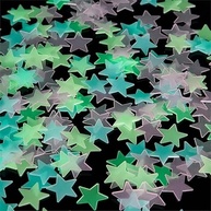Adesivos de Parede que Brilham no Escuro - 100 Estrelas Luminosas para Decoração de Quarto e Sala - imagem 4