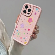 Capinha iPhone Estrelas Coloridas: Estilo e Proteção! - imagem 2