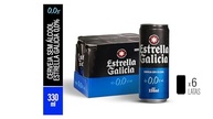 Pack de Cerveja Estrella Galicia 0,0% LT 330ml - 6 Unidades - imagem 3