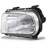 Farol Gol G2 95-99: Máscara Cromada e Lente Estriada - imagem 2