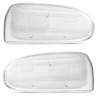 Farol Golf GL 94-96: Lente Transparente Estriada - imagem 2
