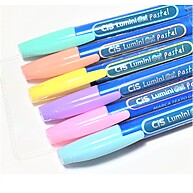 Caneta Marca Texto Pastel: Destaque Seus Estudos! - imagem 1