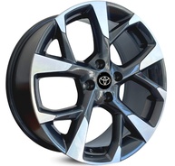 4 RODAS KR S47 YARIS, ETIOS/ARO 17X7 / (4X100) ET41 cor:Grafite Diamantada - imagem 1