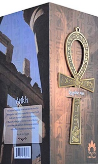Cruz Egípcia Ankh de Metal 18cm - Símbolo da Vida Eterna com Hieróglifos Antigos - NileCart - imagem 5