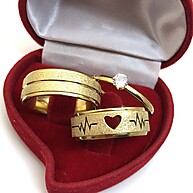Alianças de Casamento Jateadas: Amor Eterno! - imagem 2