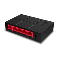 MERCUSYS MS105G - Switch Gigabit RJ45 de 5 portas, Ethernet LAN 10/100/1000 Mbps, Plug and Play, Switch de mesa, casa e escritório, pequeno, caixa de plástico - imagem 2