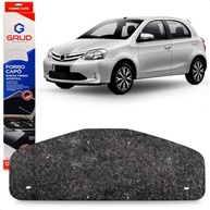Manta Acústica Antichamas Premium para Capô Toyota Etios 2012-2015 com Presilhas Grud - imagem 2