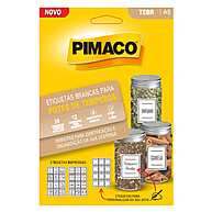 Etiqueta Adesiva para Temperos Pimaco A5 – 3 Folhas - imagem 1