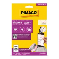 Etiquetas A5 Glossy: Brilho e Qualidade Pimaco - imagem 1