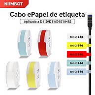 Etiquetas Niimbot D110/D11/D101: Organize com Estilo! - imagem 1