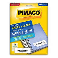 Etiquetas Pimaco Carta 6082: 140 Etiquetas para Imprimir! - imagem 1