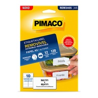 Etiquetas Removíveis A5 REM6534 Pimaco: Organize Tudo com Facilidade - imagem 1