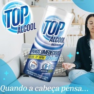 Panos Umedecidos com Álcool 70% INPM - 35 Unidades, Bactericida, Fragrâncias Eucalipto, Original e Lavanda - imagem 4