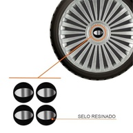 Jogo de Calotas Europa Premium Aro 14 para Hyundai HB20, HB20S, Elantra, i30, Sonata + Selo Resinado - imagem 3
