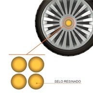 Jogo de Calotas Aro 13 Europa Premium + Selo Resinado: Onix, Prisma, Corsa e Mais! - imagem 3