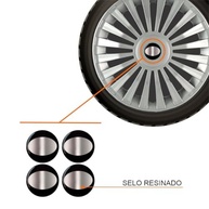 Jogo de Calotas Aro 13 Europa Premium para Toyota Etios, Corolla, Yaris e Prius + Selo Resinado - imagem 3