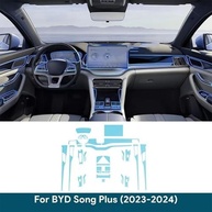 Película Protetora TPU para BYD Seal U/Sealion 6/Song Plus DMI EV (2021-2024) - Proteção Central e Painel - imagem 3