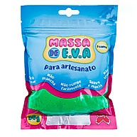 EVA Foamy 50g Verde Escuro: Crie Artesanato Incrível! - imagem 1