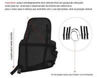 Alforge Universal para Moto 60L Impermeável - Nylon Forrado (EVA 4mm) - Todas as Motos - imagem 4