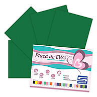 EVA Verde Bandeira 40x60cm: 10 Folhas para Criar! - imagem 1