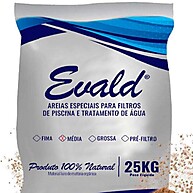 Areia Filtrante para Piscina: 25kg EVALD - imagem 2
