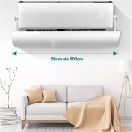 Defletor Ar Condicionado com Regulagem de Ângulo - 57 a 103cm | Evite Ventos Diretos Incômodos - imagem 3