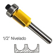 Fresas Tupia 6mm: Kit 3 Peças EVALD EVJF-03 - imagem 2