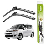 Par de Palhetas Limpador Parabrisa Original Valeo Evolution para Citroen C3 Picasso (2011-2015) - imagem 1