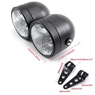 Farol Duplo Evomosa para Motos Custom: Bobber, Chopper, Cafe Racer - Ilumine Sua Jornada! - imagem 3