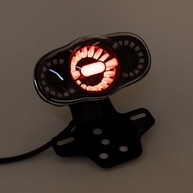 Luz Traseira LED RGB Multifuncional Evomosa: Freio, Seta e Placa Integrados para Motos Universais 12V - imagem 5