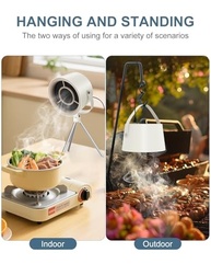 Exaustor Portátil 3 Velocidades com 5 Filtros - Ideal para Cozinha Compacta - imagem 5