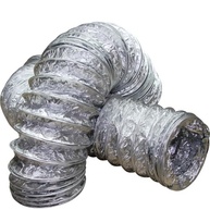 Duto Flexível Aluminizado 150mm 3m - Ideal para Coifa, Exaustor e Ventilação - imagem 2