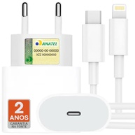Carregador Turbo 25W iPhone USB-C Lightning + Fonte Rápida Excellence X-Charge - imagem 1