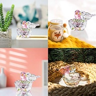 Estatueta de Pássaro de Cristal 8,3 cm - Decoração Elegante e Coleção Exclusiva - imagem 5