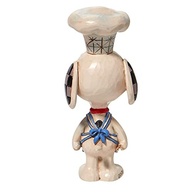 Enesco Estatueta Jim Shore Peanuts Chef Snoopy 10 cm - Coleção Exclusiva - imagem 3