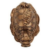 Estátua de Dragão e Tartaruga em Resina - Decoração Feng Shui Exclusiva - imagem 2