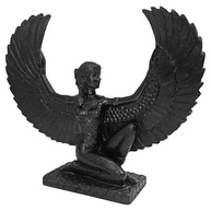 Isis Deusa Egípcia do Amor - Estatueta em Resina com Asa Aberta, 21cm, Design Exclusivo - imagem 3