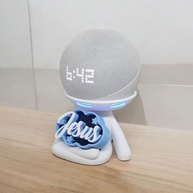 Suporte Alexa Echo Dot 3, 4 e 5 com Design Exclusivo Robert Jesus - Decoração e Organização para Mesa - imagem 3
