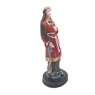 Imagem de Santa Filomena em Resina Maciça 15 cm - Decoração Sagrada com Detalhes Exclusivos - imagem 3