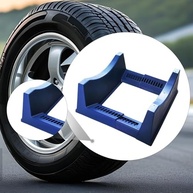 Suporte de Pneus Ajustável Azul: Exiba e Organize Rodas com Estilo e Praticidade - imagem 4