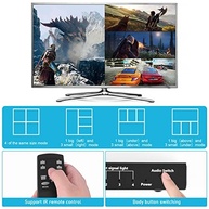 Tendak Switch Multiviewer HDMI 4x1: Tela Dividida e 5 Modos de Exibição para Múltiplos Dispositivos - imagem 5